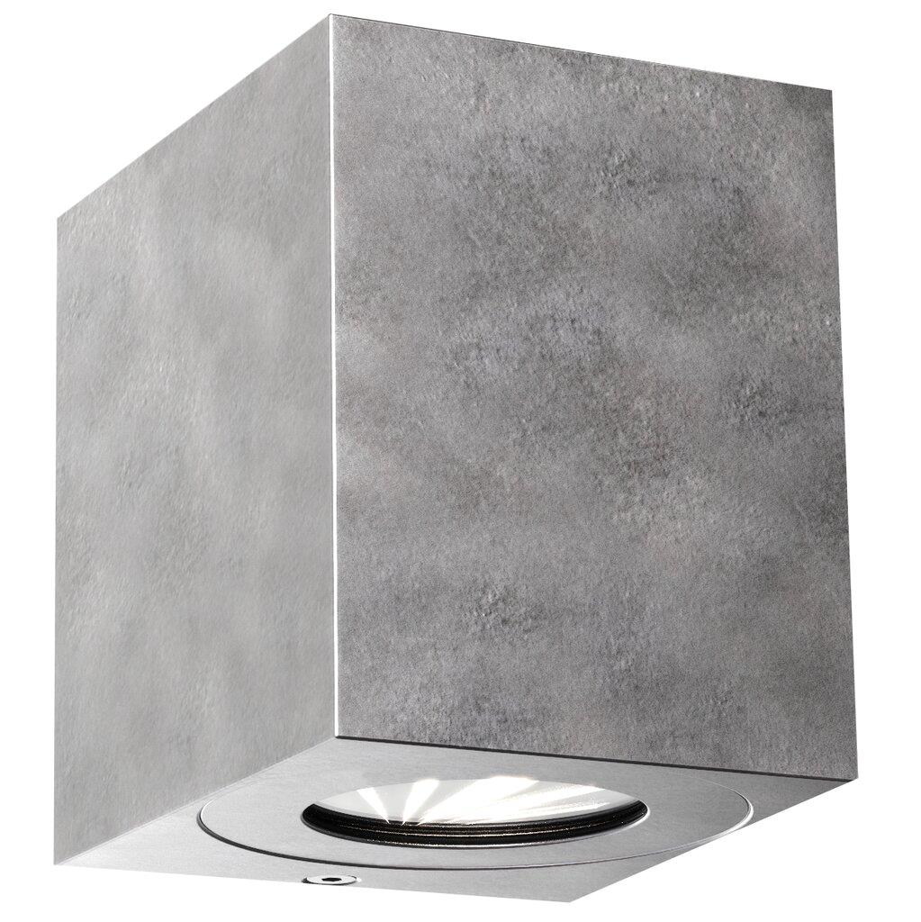 Nordlux Canto Kubi 2 Galvanized 49711031 Up/Down LED Wall Light